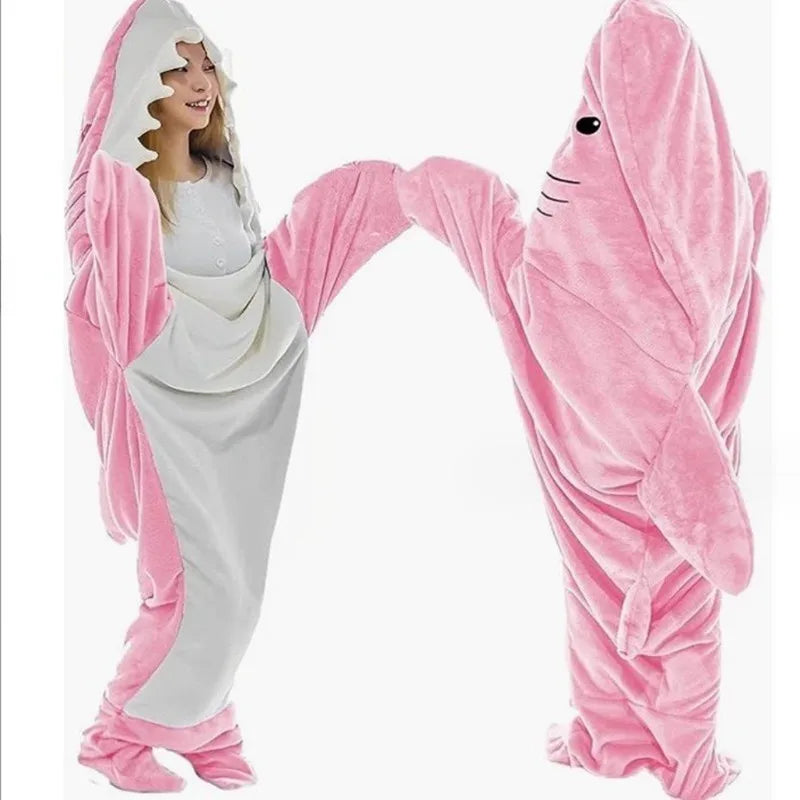 Shark Blanket Hoodie – Ultra Soft Cozy Wearable Blanket