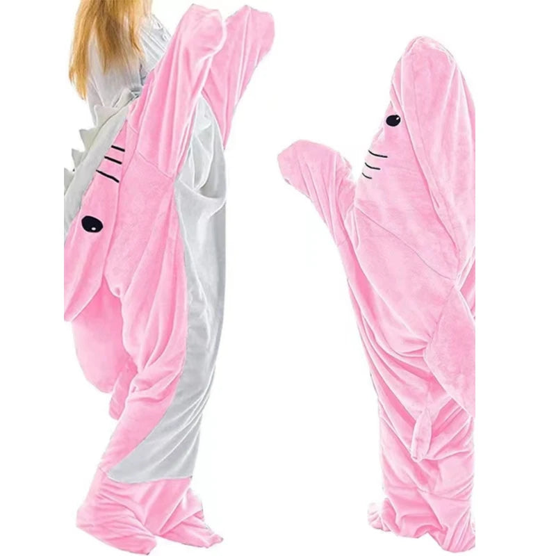 Shark Blanket Hoodie – Ultra Soft Cozy Wearable Blanket