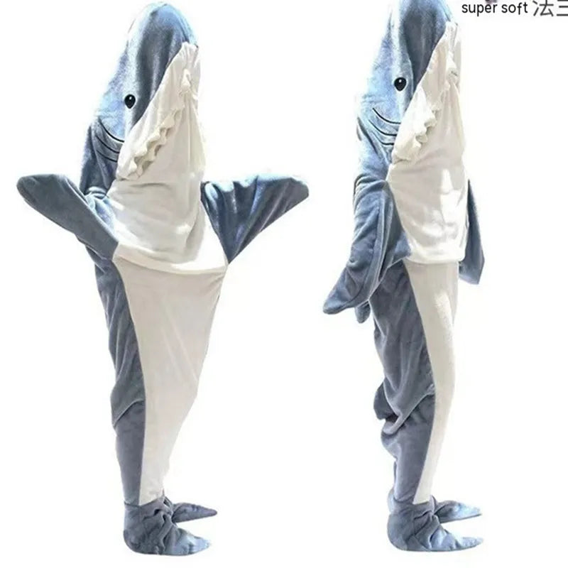 Shark Blanket Hoodie – Ultra Soft Cozy Wearable Blanket